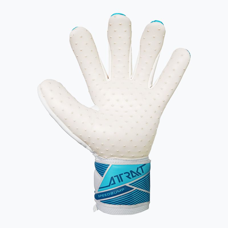 Mănuși de portar Reusch Attrakt SpeedBump white/light blue 3