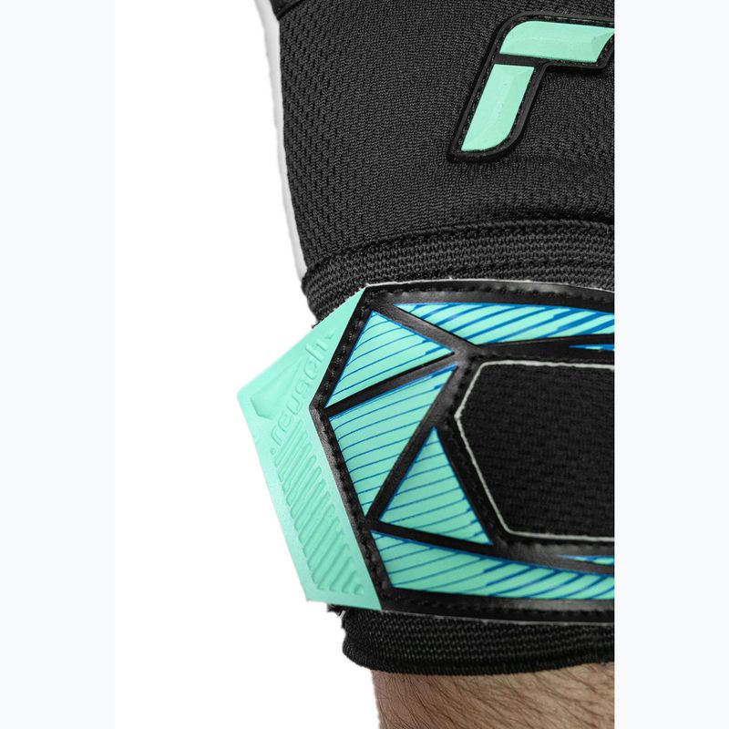 Mănuși de portar Reusch Attrakt RE:GRIP NC black/ocean light 8