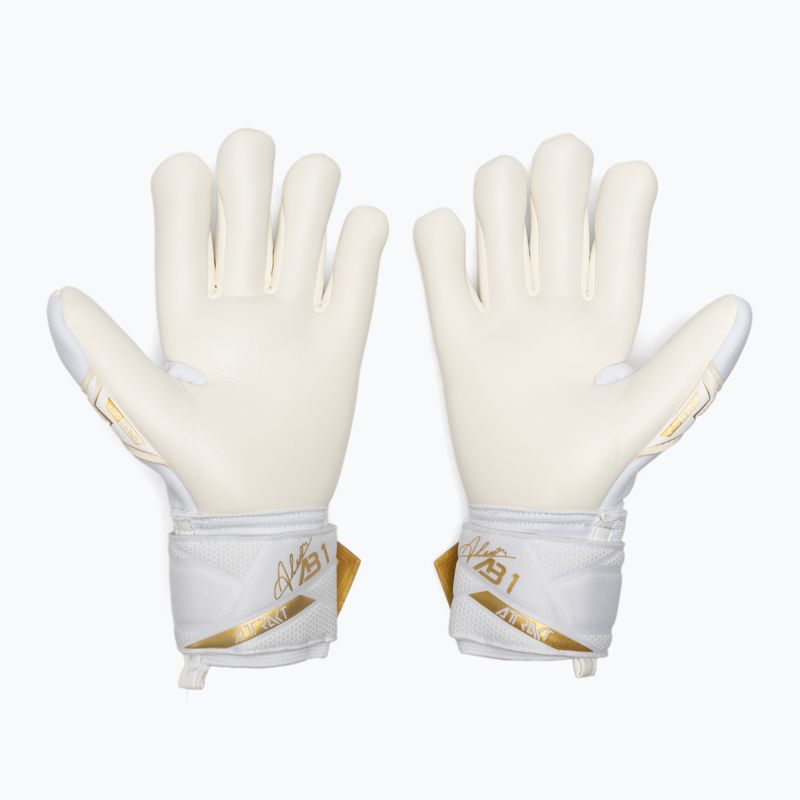 Mănuși de portar Reusch Attrakt AB1 Advance white/gold 3