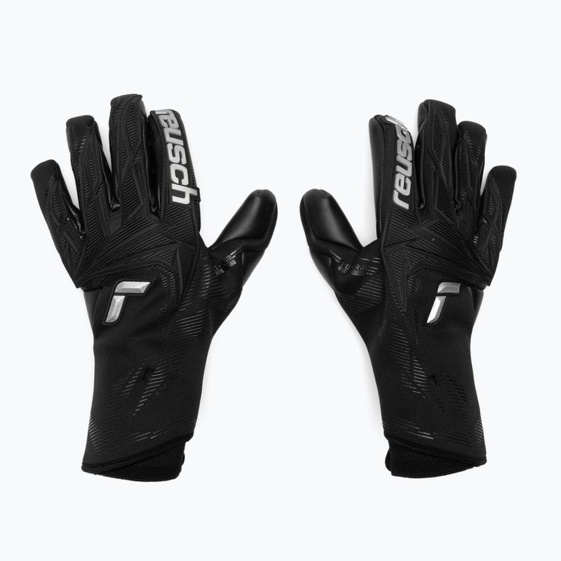 Mănuși de portar Reusch Attrakt Duo Strapless black/silver/black 2