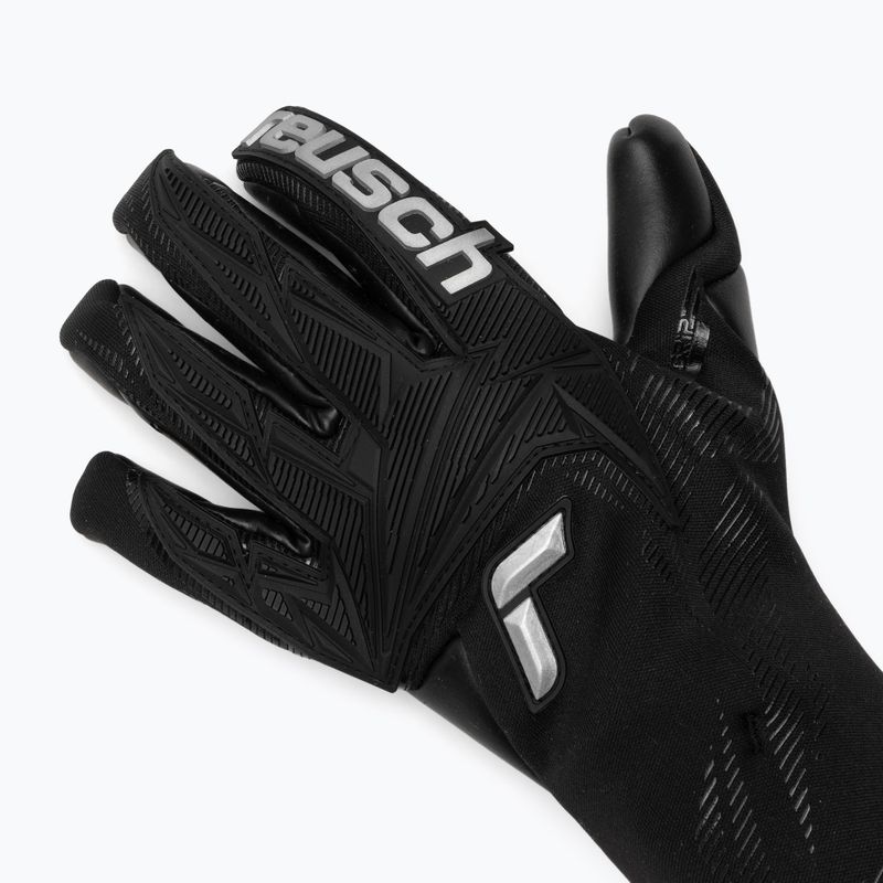 Mănuși de portar Reusch Attrakt Duo Strapless black/silver/black 4