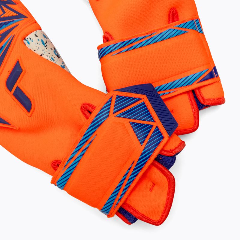 Mănuși de portar Reusch Attrakt Freegel Fusion shocking orange/blue 5