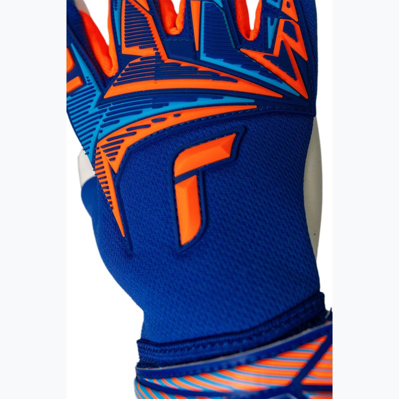 Mănuși de portar Reusch Attrakt Freegel Advance sharp blue/shocking orange 6