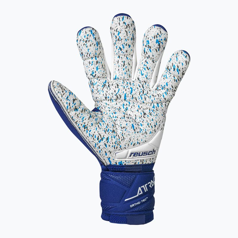 Mănuși de portar Reusch Attrakt Freegel Fusion Ortho-Tec premium blue/white 3