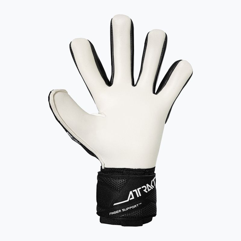 Mănuși de portar Reusch Attrakt Gold X NC Finger Support black/white 3