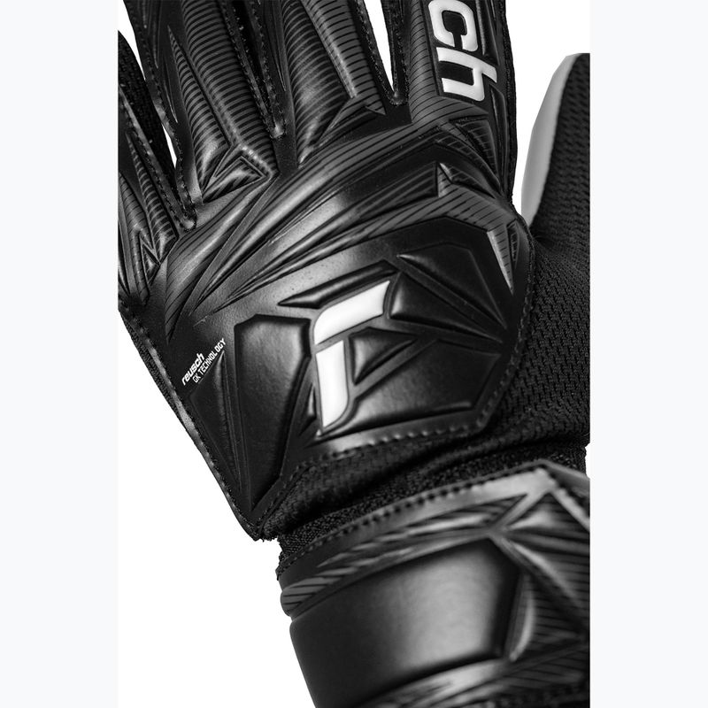 Mănuși de portar pentru copii Reusch Attrakt Starter Solid Junior 5672514 black 6