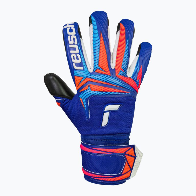 Mănuși de portar Reusch Attrakt Infinity Evolution NC sharp blue/shocking orange/black 2