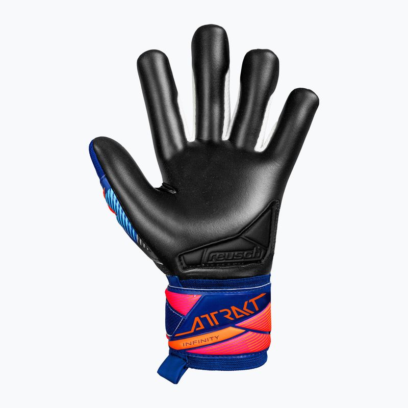 Mănuși de portar Reusch Attrakt Infinity Evolution NC sharp blue/shocking orange/black 3