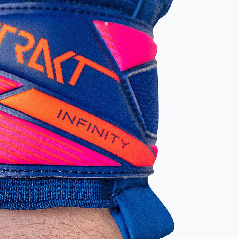 Mănuși de portar Reusch Attrakt Infinity Evolution NC sharp blue/shocking orange/black 8