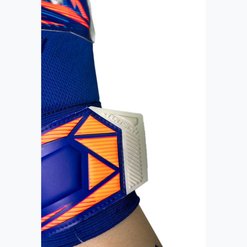 Mănuși de portar Reusch Attrakt Advance sharp blue/white/shocking orange 8