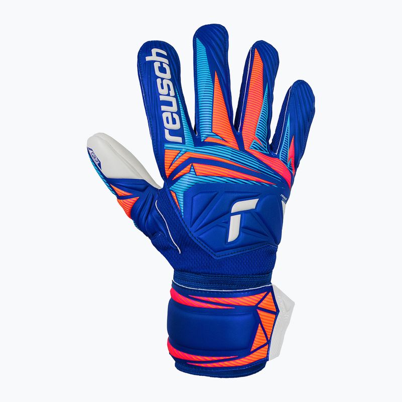 Mănuși de portar Reusch Attrakt Grip sharp blue/white/shocking orange 2