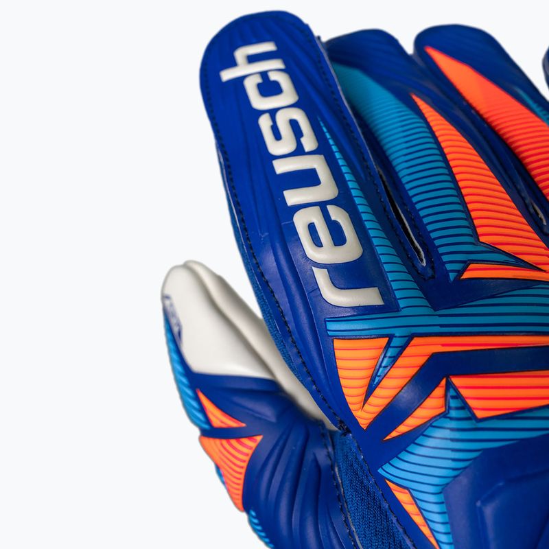 Mănuși de portar Reusch Attrakt Grip sharp blue/white/shocking orange 7