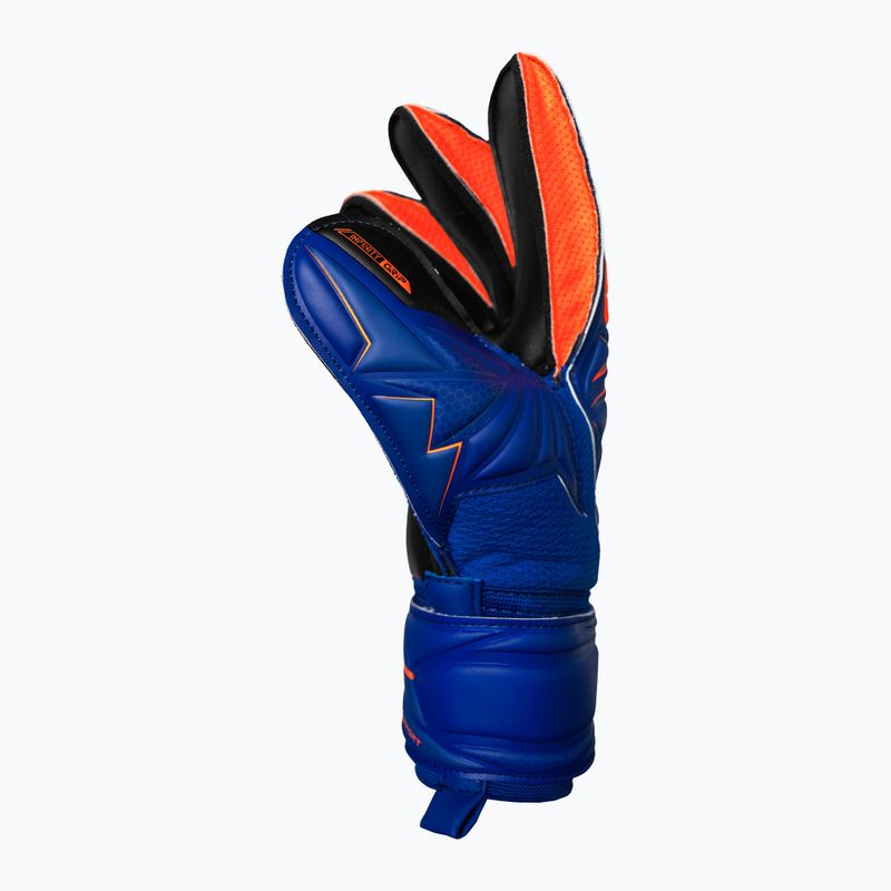 Mănuși de portar Reusch Attrakt Infinity Finger Support sharp blue/shocking orange/black 4
