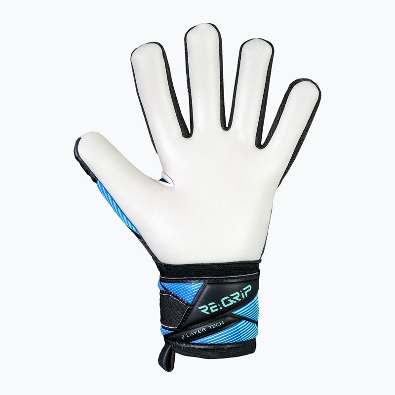 Mănuși de portar pentru copii Reusch Attrakt RE:GRIP NC Junior black/ocean light 4