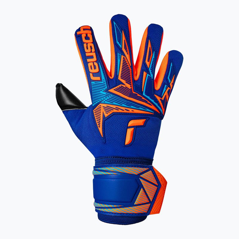 Mănuși de portar Reusch Attrakt Freegel Duo NC sharp blue/shocking orange/black 2
