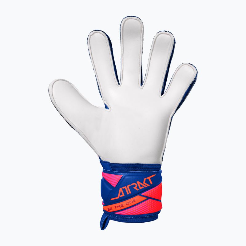 Mănuși de portar Reusch Attrakt Solid sharp blue/white/shocking orange 3