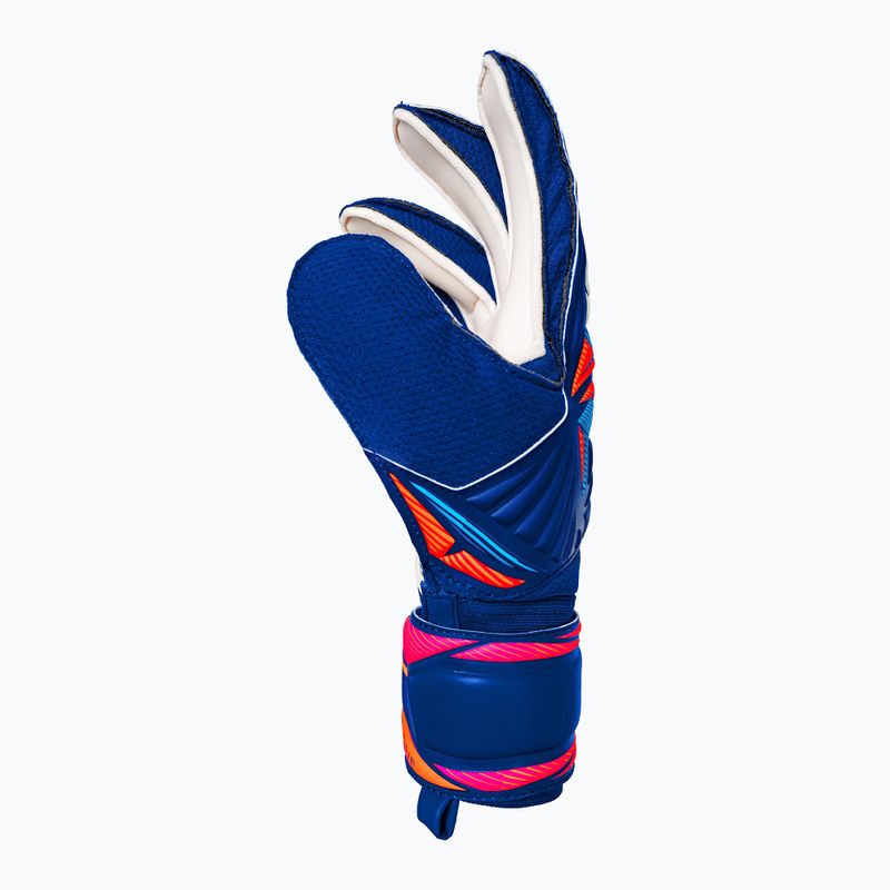 Mănuși de portar Reusch Attrakt Solid sharp blue/white/shocking orange 4