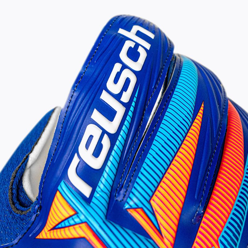 Mănuși de portar Reusch Attrakt Solid sharp blue/white/shocking orange 6