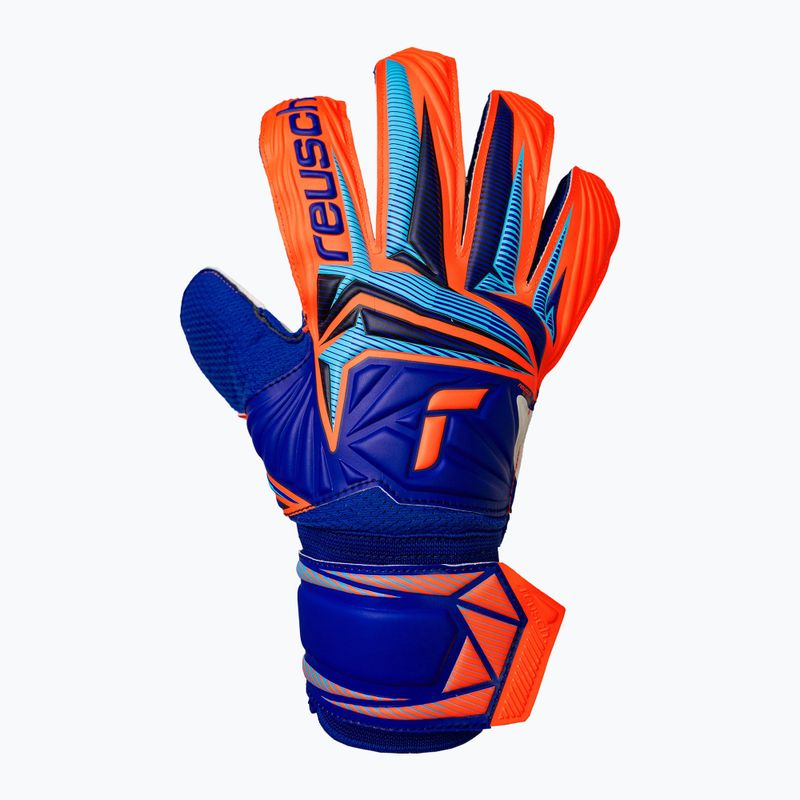 Mănuși de portar Reusch Attrakt Solid sharp blue/shocking orange 2