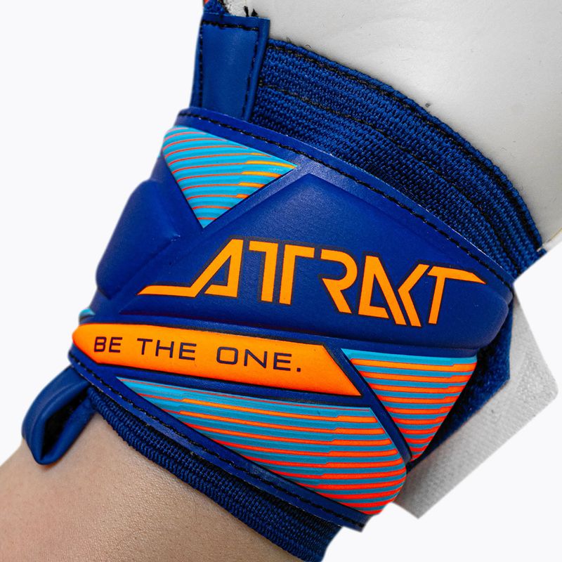 Mănuși de portar Reusch Attrakt Solid sharp blue/shocking orange 8