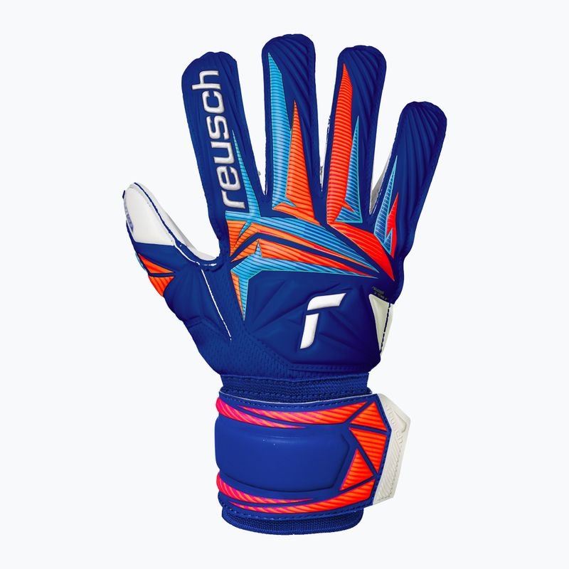 Mănuși de portar pentru copii Reusch Attrakt Advance Junior sharp blue/white/shocking orange 2