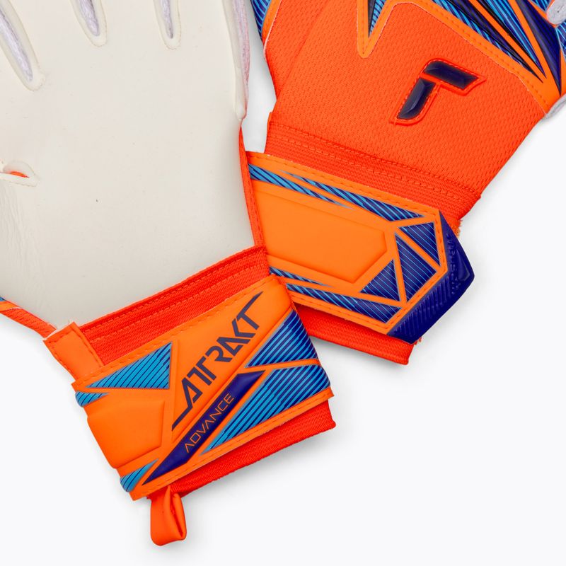 Mănuși de portar Reusch Attrakt Advance shocking orange/blue 5