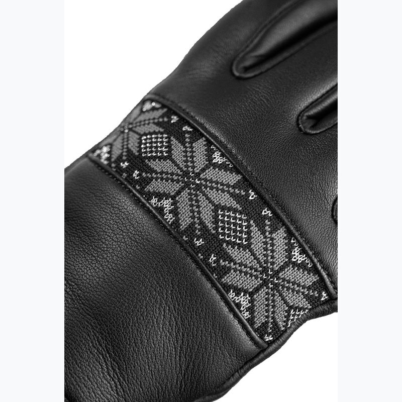 Mănuși de schi pentru femei Reusch Charlize R-Tex XT black/steel gray/silver 5