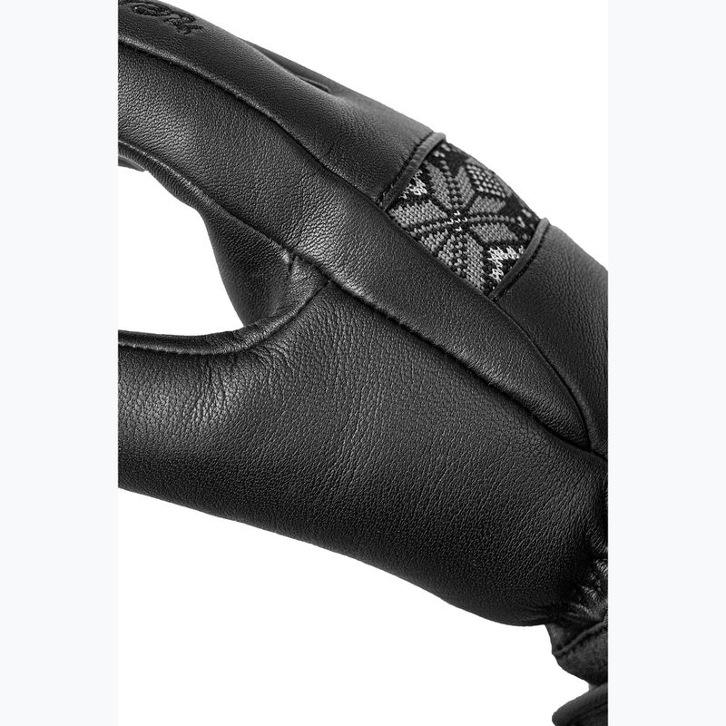 Mănuși de schi pentru femei Reusch Charlize R-Tex XT black/steel gray/silver 7