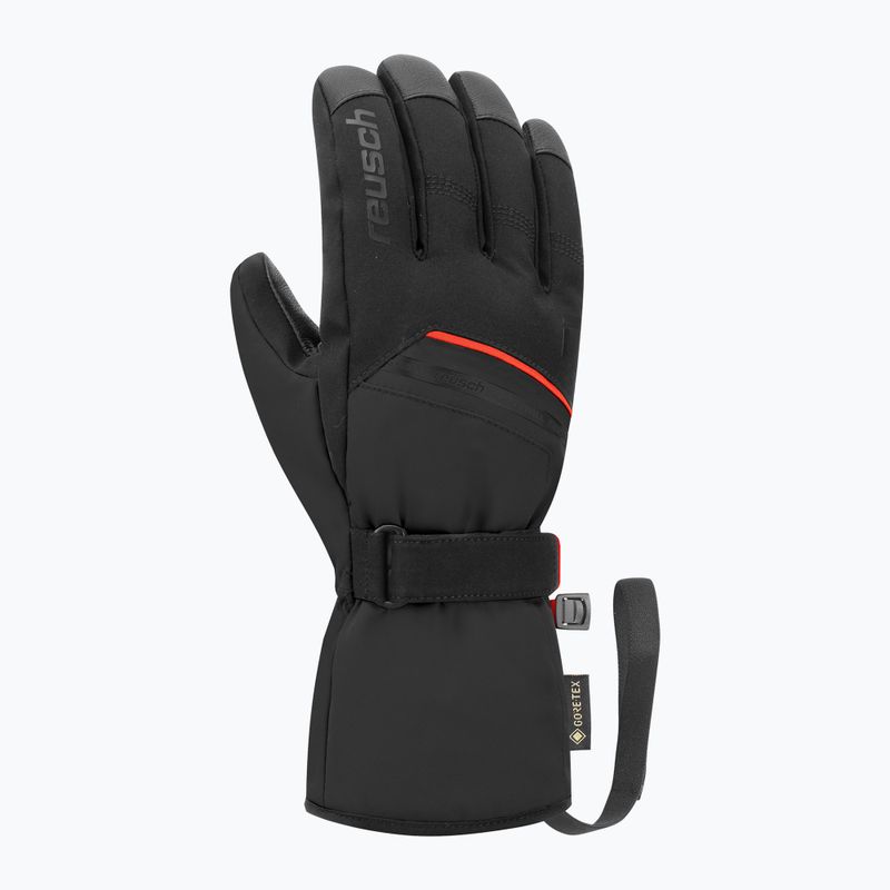 Mănuși de schi Reusch Morris GORE-TEX black/fire red 2