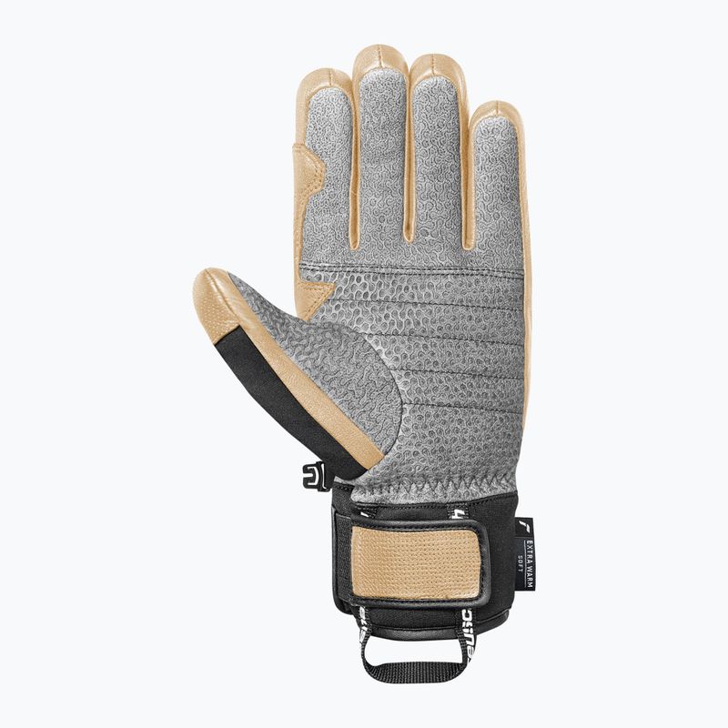 Mănuși de schi Reusch Alpine Heritage tan / black 3