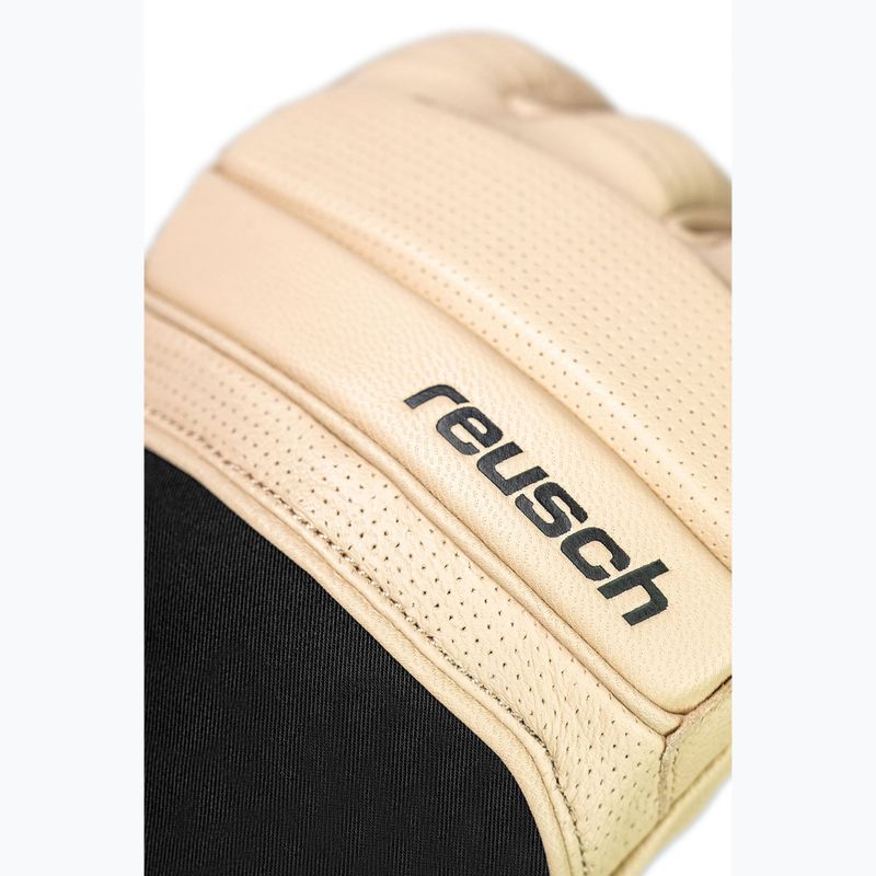 Mănuși de schi Reusch Alpine Heritage tan / black 4