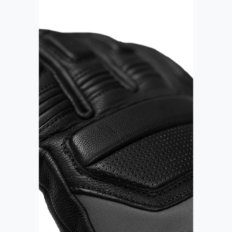 Mănuși de schi Reusch Profi SL black/dark granite/safety yellow 6