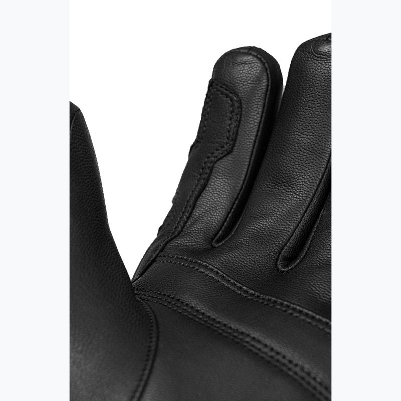 Mănuși de schi Reusch Profi SL black/dark granite/safety yellow 7