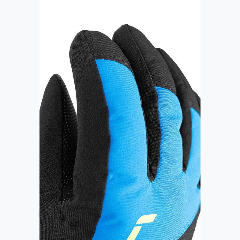 Mănuși de schi pentru copii Reusch Wonder R-TEX® XT Junior blck/bril blu/safety yell 4
