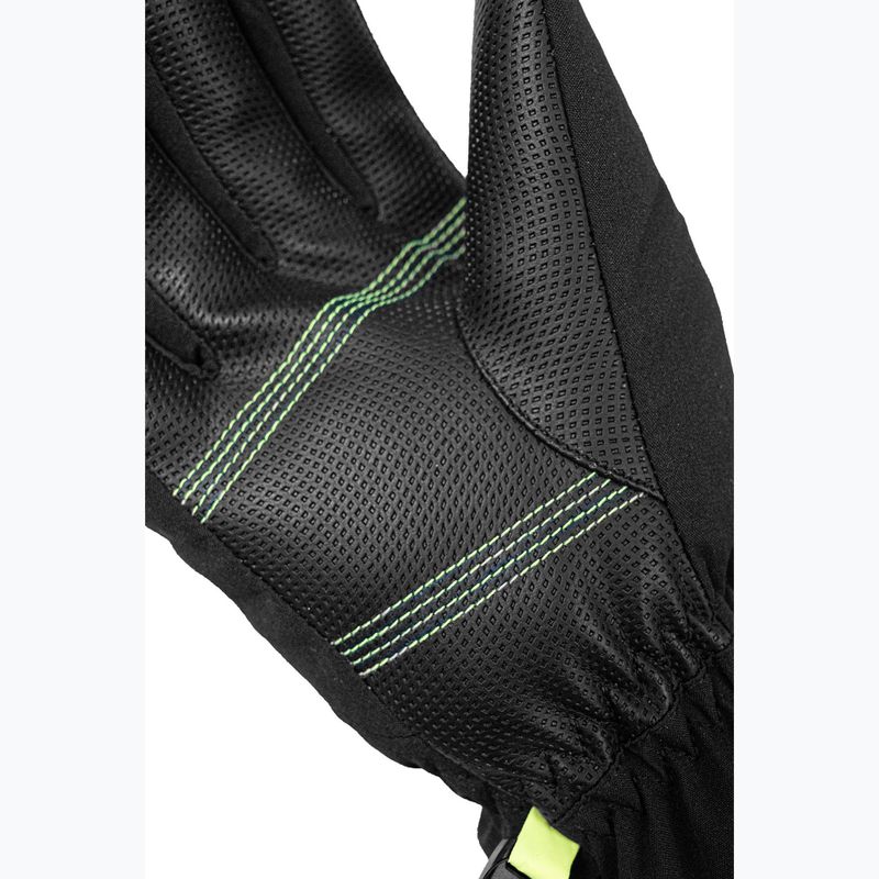 Mănuși de schi pentru copii Reusch Wonder R-TEX® XT Junior blck/bril blu/safety yell 7