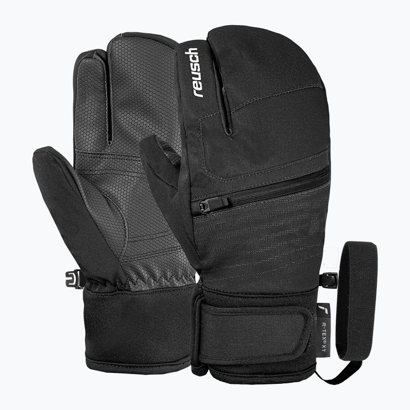 Mănuși de schi pentru copii Reusch Leo R-Tex XT Lobster black/white