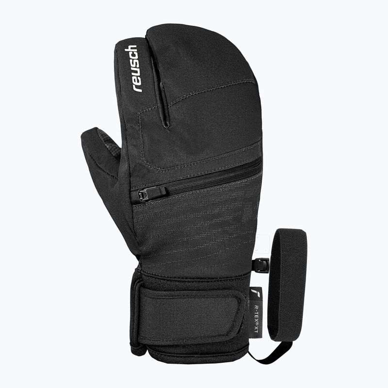 Mănuși de schi pentru copii Reusch Leo R-Tex XT Lobster black/white 2