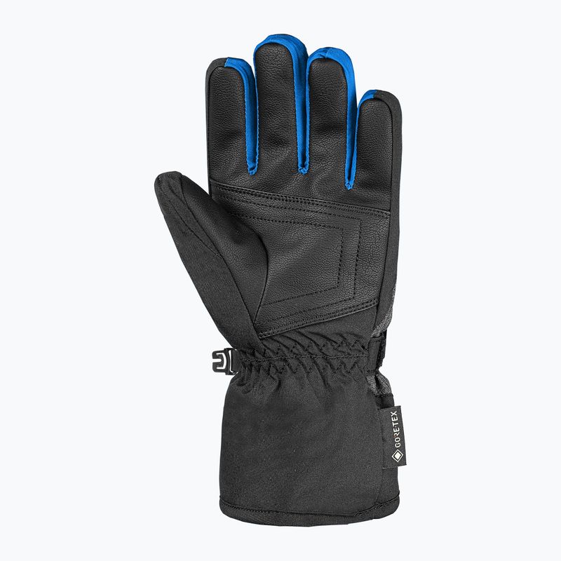 Mănuși de schi pentru copii Reusch Rocket GORE-TEX black/black melange/brilliant blue 3