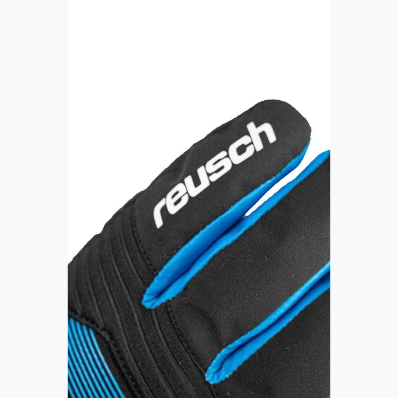 Mănuși de schi pentru copii Reusch Rocket GORE-TEX black/black melange/brilliant blue 4