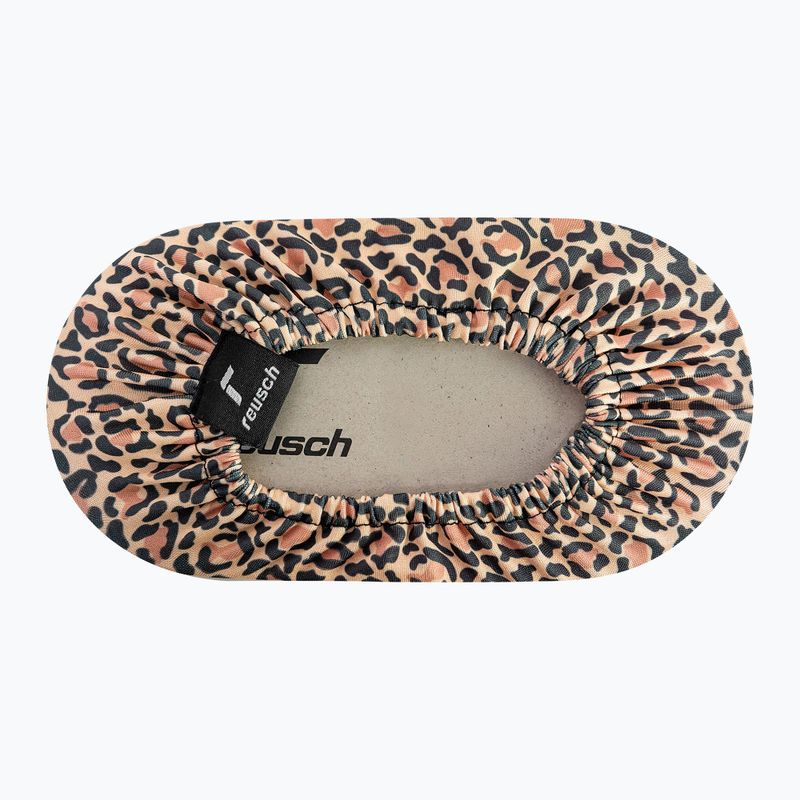 Husă pentru ochelari Reusch Goggle Cover beige leopard 2