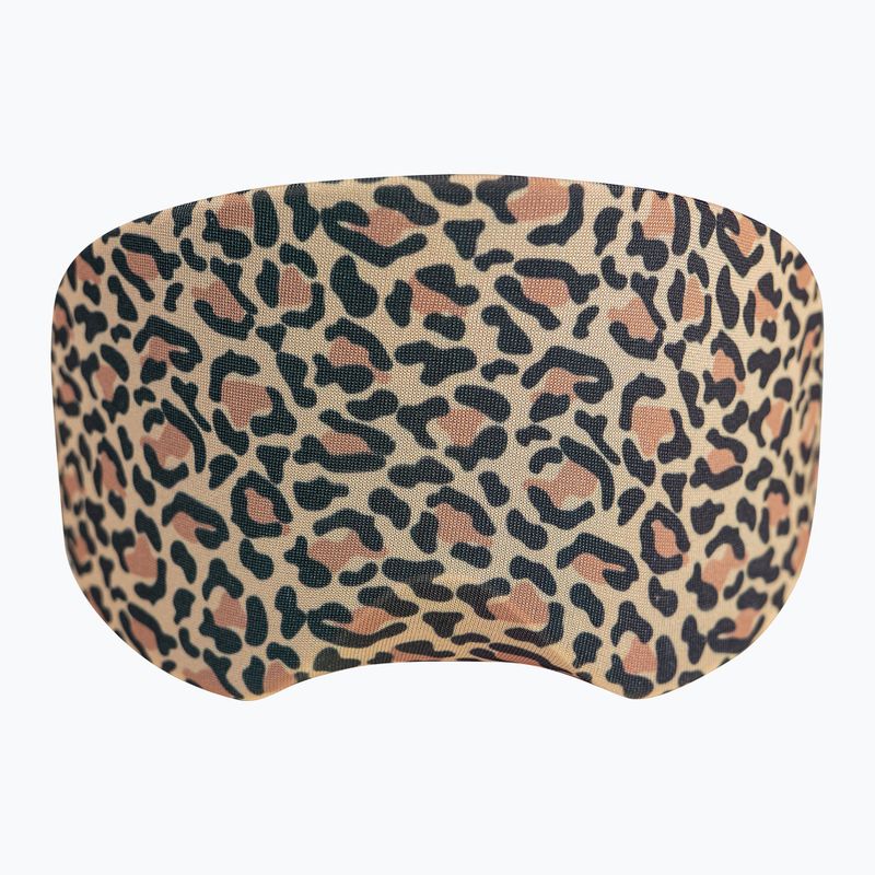 Husă pentru ochelari Reusch Goggle Cover beige leopard 3