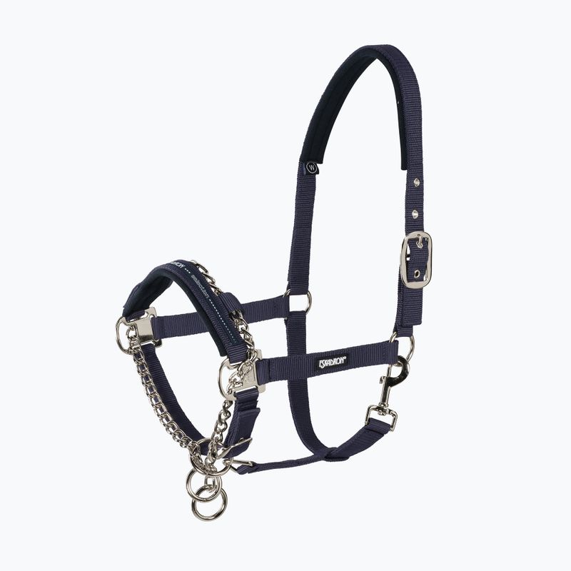 Halteră pentru cai Eskadron Control Pin Buckle albastru marin 412000815380