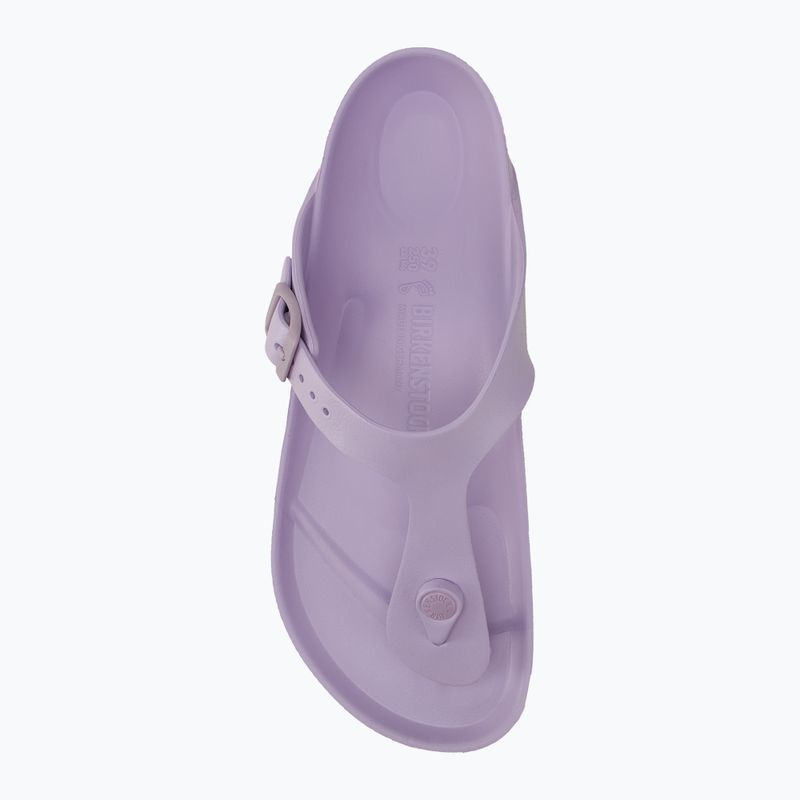Papuci BIRKENSTOCK Gizeh EVA Regular purple fog 5