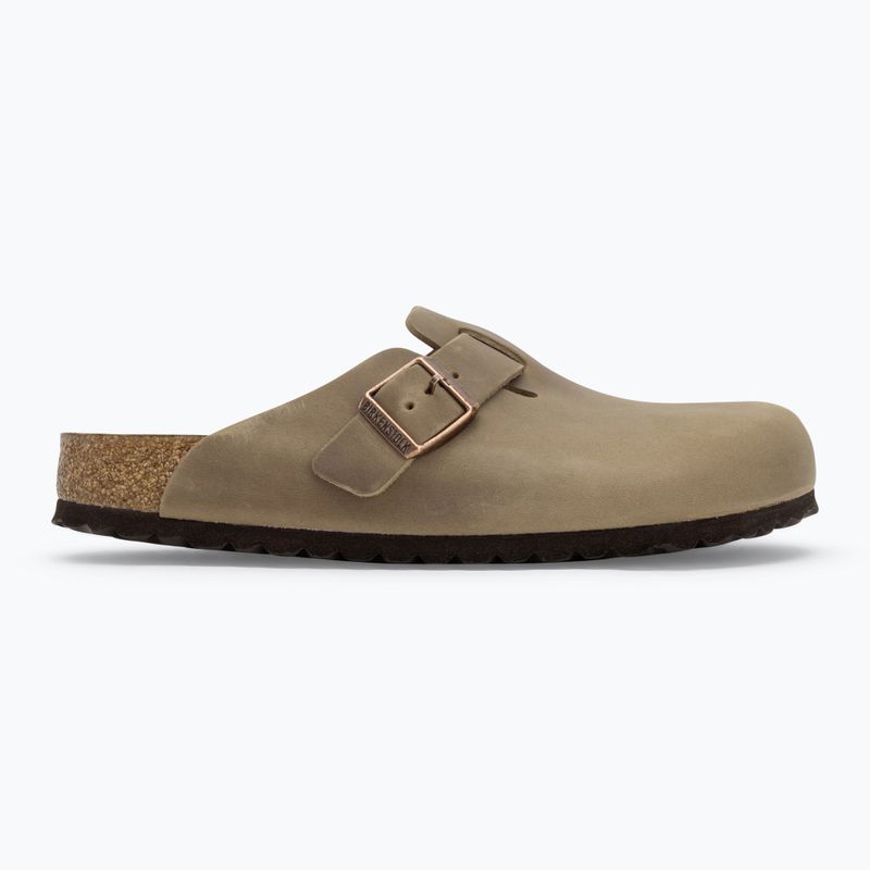 Papuci BIRKENSTOCK Boston SFB LEOI Regular tabacco brown 2