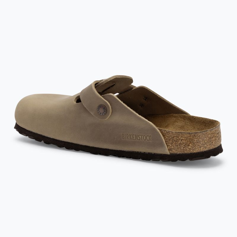 Papuci BIRKENSTOCK Boston SFB LEOI Regular tabacco brown 3