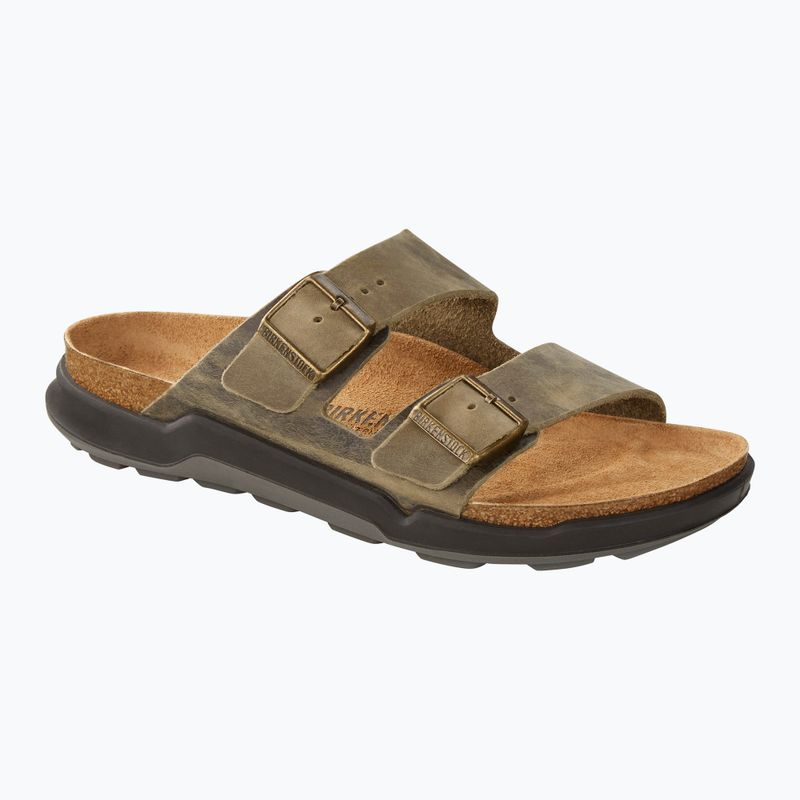 Papuci BIRKENSTOCK Arizona CT LEOI Regular faded khaki 8