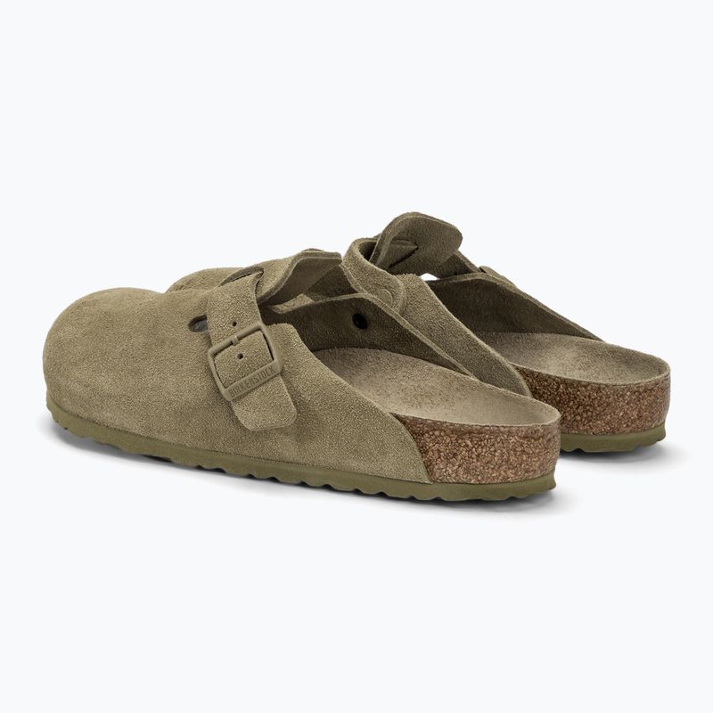 Papuci BIRKENSTOCK Boston SFB VL Regular faded khaki 3