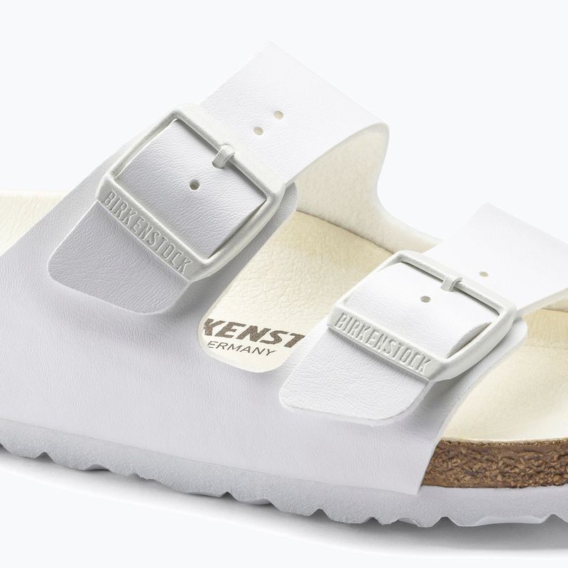 Papuci BIRKENSTOCK Arizona BF Narrow triples white 9