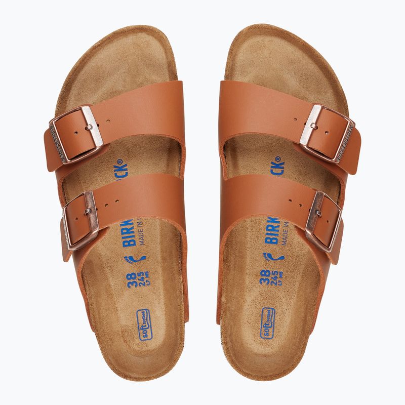 Papuci BIRKENSTOCK Arizona SFB BF Regular ginger brown 10