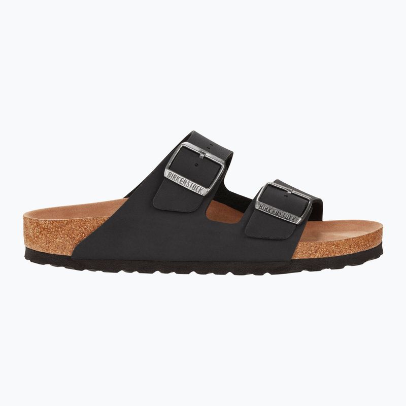 Șlapi BIRKENSTOCK Arizona Vegan Birkibuc black 2